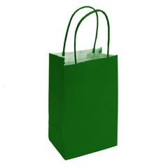 Kraft Bags, green kraft bag, high quality matte kraft paper gift bags, small kraft bags, favor bags, christmas gift bags in bulk, birthday gift bags
