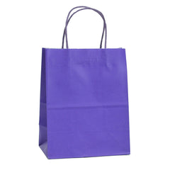Purple Kraft Paper Gift Bags, Halloween DIY Kraft Bag, Kraft Paper Bags