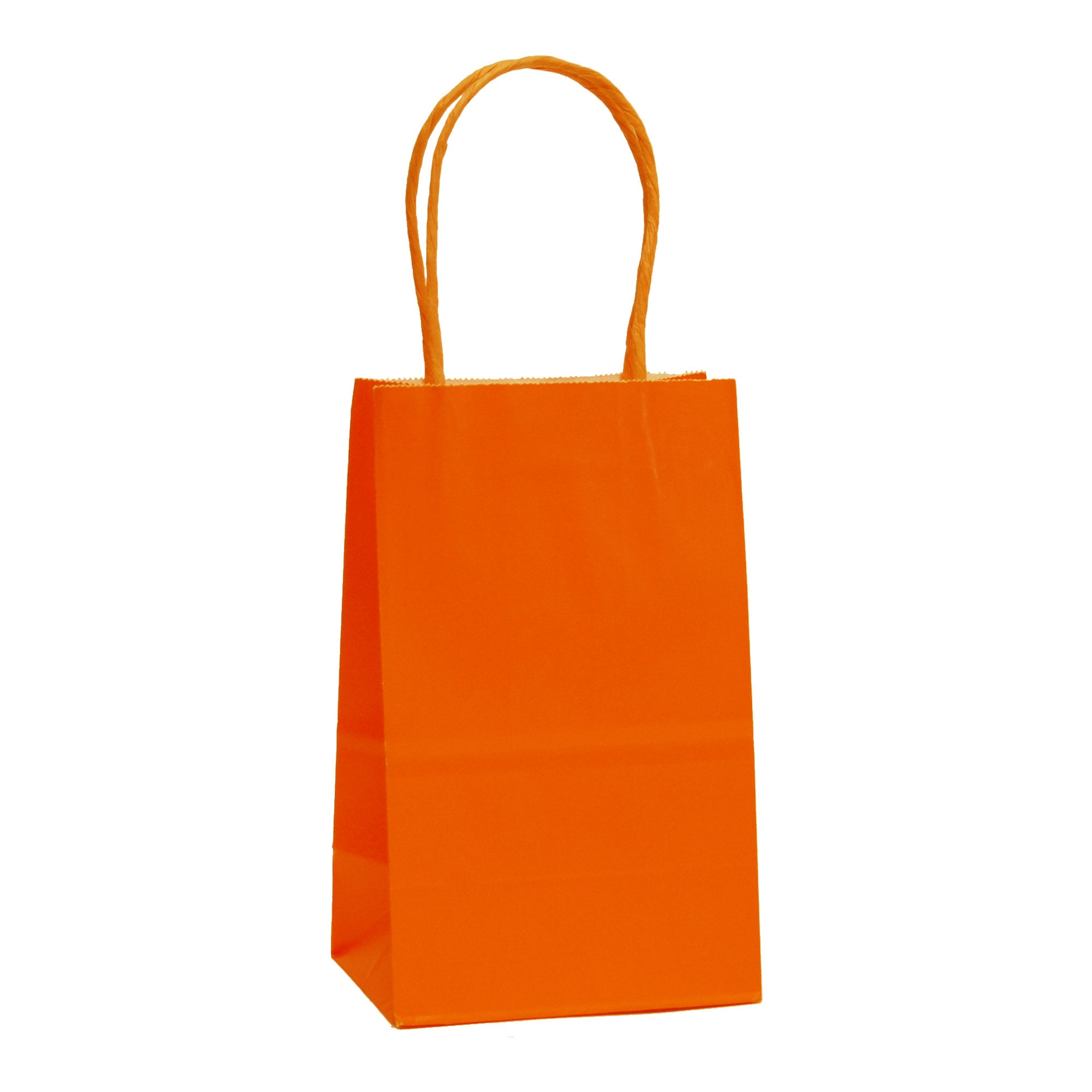 [Free Shipping] Halloween Edition Orange Kraft Bags