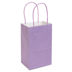 Kraft Bags, Lavender kraft bag, high quality matte kraft paper gift bags, small kraft bags, favor bags, easter gift bags in bulk, birthday gift bags