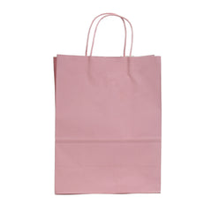 Light Pink Kraft Paper Gift Bags, Baby Shower DIY Kraft Bag, Kraft Paper Bags