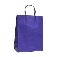 Purple Kraft Paper Gift Bags, Halloween DIY Kraft Bag, Kraft Paper Bags