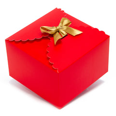 12 CT | Solid Color Decorative Treat Gift Boxes, Choose Color