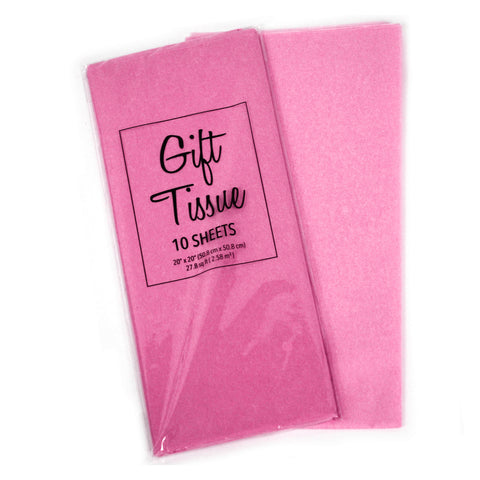 Gift Expressions Tissue Paper Bulk, 20 x 20 Inches, 60 Count, Pink Square  Gift Wrapping Tissue Paper for Gift Bags, Paper Bags, Mother's Day & DIY