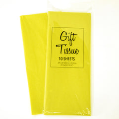 Tissue Paper DIY, Gift Wrapping Paper, Gift Tissue, Yellow Color Gift Wrapping, Tissue Paper - Gift Expressions