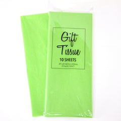 Tissue Paper DIY, Gift Wrapping Paper, Gift Tissue, Lime Green Color Gift Wrapping, Tissue Paper - Gift Expressions