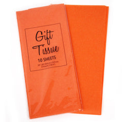 Tissue Paper DIY, Gift Wrapping Paper, Gift Tissue, Orange Color Gift Wrapping, Tissue Paper - Gift Expressions