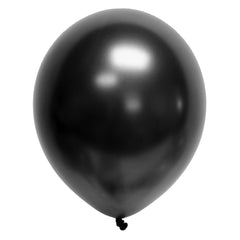 Party Balloons, Pearlized Balloons, 12" Metallic Balloons, Pastel Balloons, Black Balloons - Gift Expressions