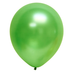 Party Balloons, Pearlized Balloons, 12" Metallic Balloons, Pastel Balloons, Green Balloons - Gift Expressions