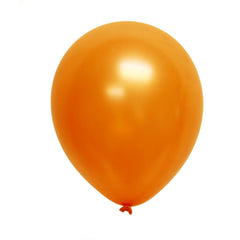 Party Balloons, Pearlized Balloons, 12" Metallic Balloons, Pastel Balloons, Orange Balloons - Gift Expressions