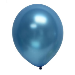 Party Balloons, Pearlized Balloons, 12" Metallic Balloons, Pastel Balloons, Royal Blue Balloons - Gift Expressions