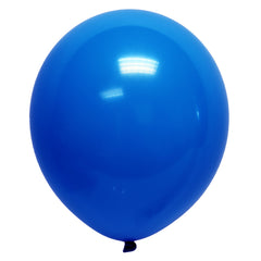 Party Balloons, Solid Balloons, 12" Solid Balloons, Colorful Balloons, Royal Blue Balloons - Gift Expressions